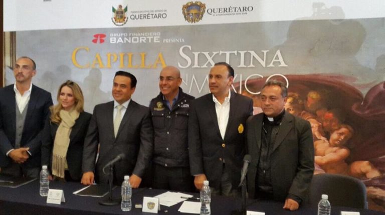 Llegará a Querétaro la réplica de la Capilla Sixtina, se inaugurará el 3 de abril