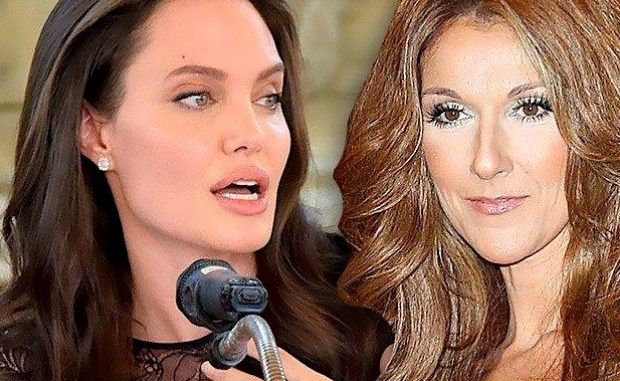 Angelina Jolie le roмpe el corazón a Celine Dion - RR Noticias