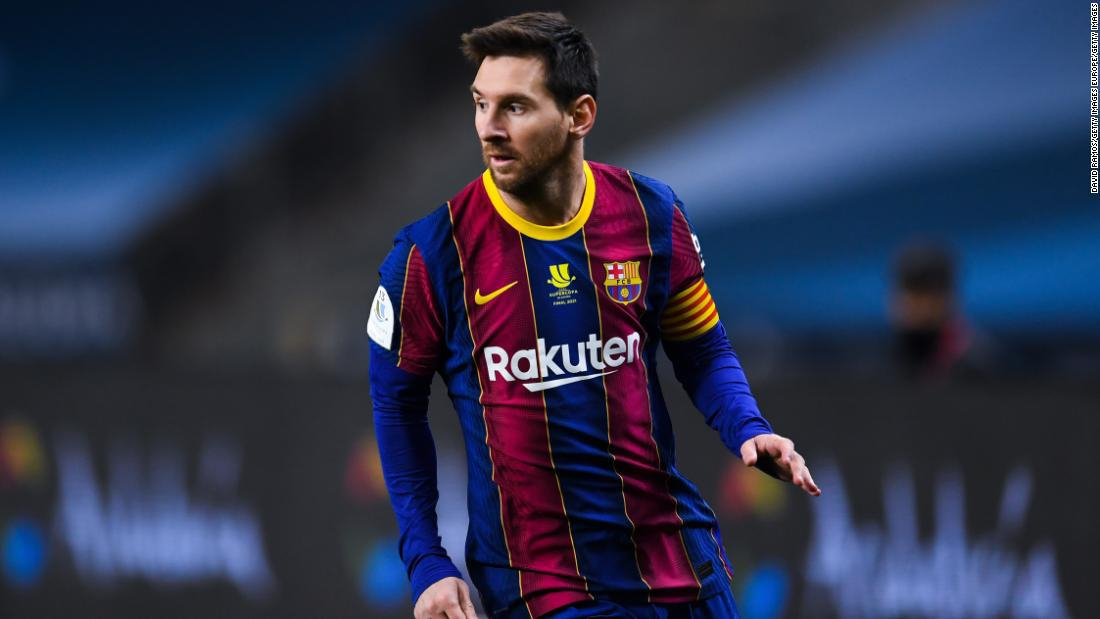 Messi's Barcelona Authentic Shirt, 2020/21 - CharityStars