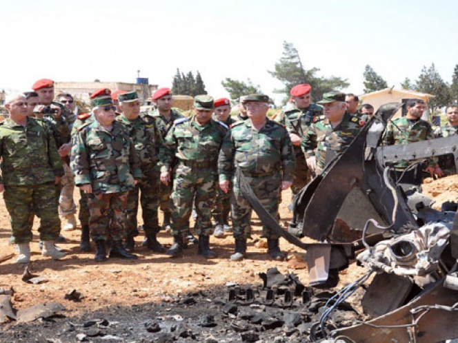 Gobierno sirio hace recuento de daños tras ataque a base aérea