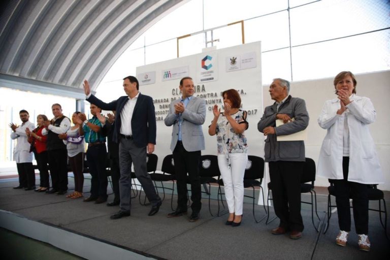 Realizan en Corregidora Clausura de la 1a Jornada de lucha contra el Zika, Dengue  y Chikungunya