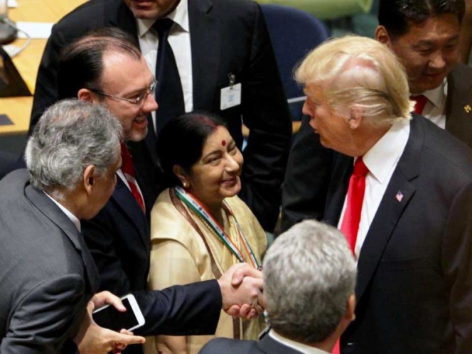 Videgaray acude a cumbre convocada por la ONU y Trump