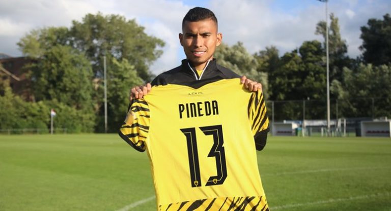 Orbelín Pineda, nuevo jugador del AEK de Atenas