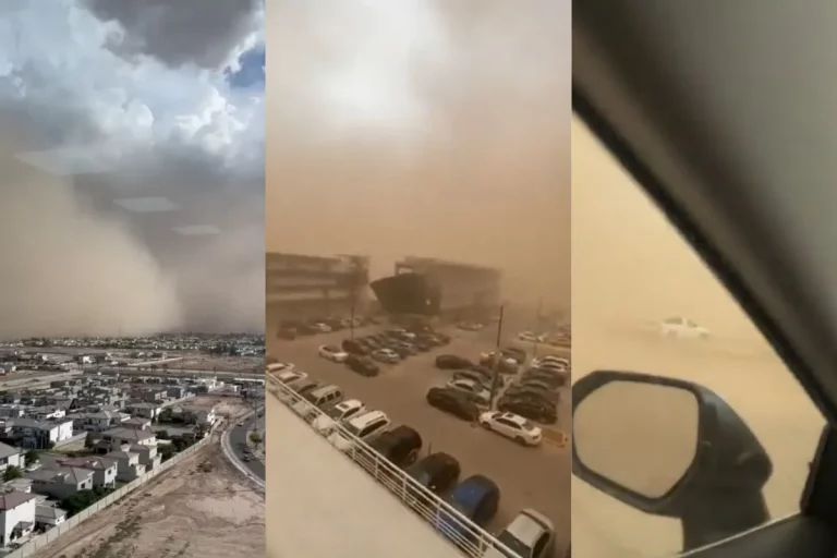 Tormenta de arena azota Mexicali