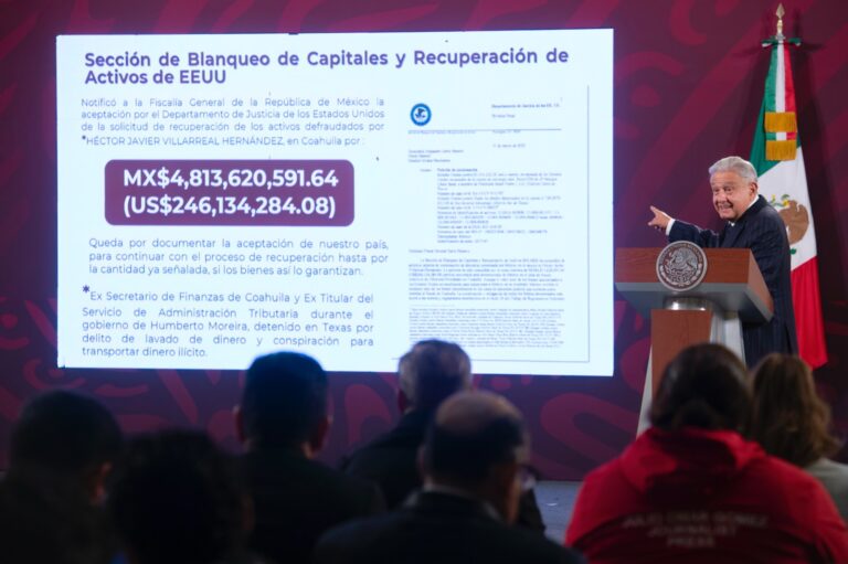 Devolverán a México casi 5 mil mdp confiscados a extesorero de Coahuila