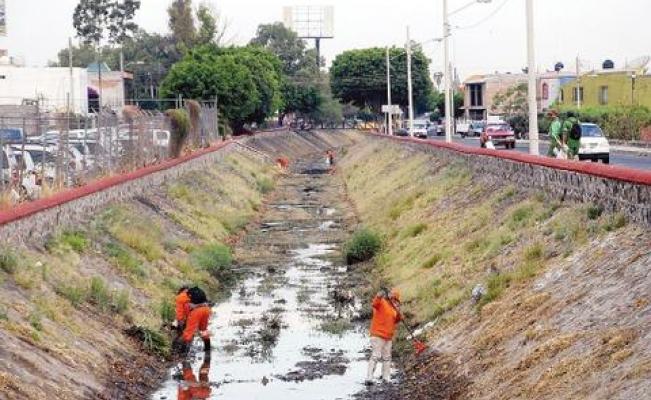 La CEA limpiará 7 drenes de la capital para evitar inundaciones