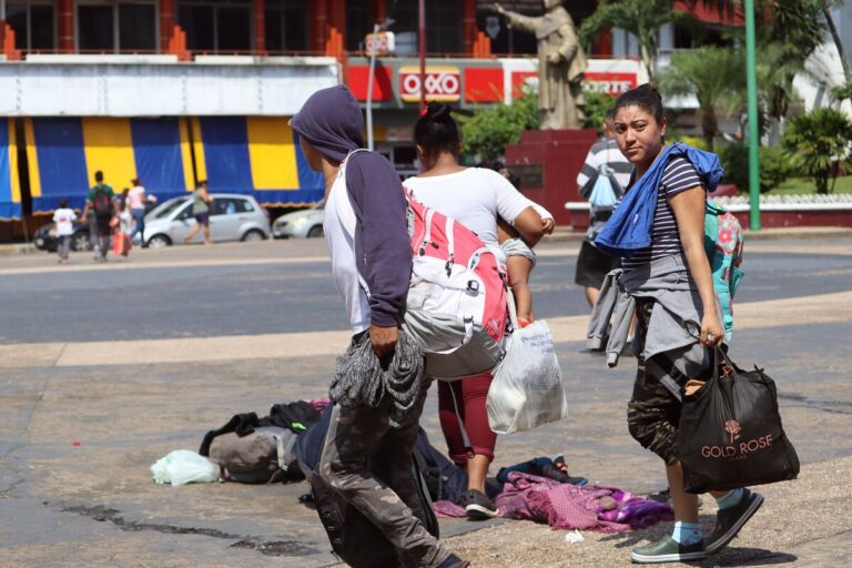 Albergues fronterizos esperan normalización migratoria