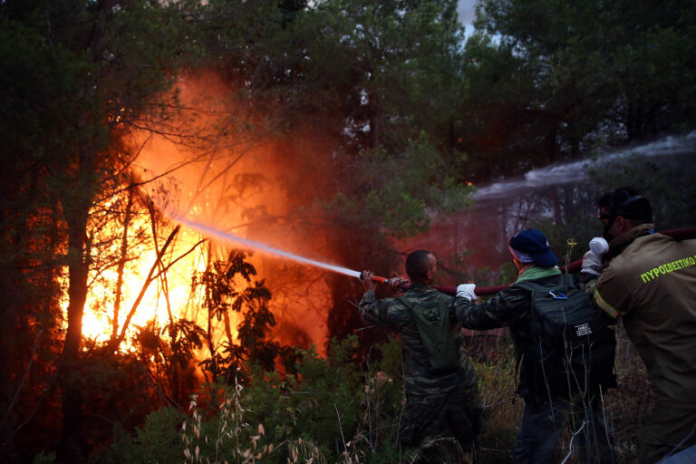 Incendio en Grecia, el más grave en la UE