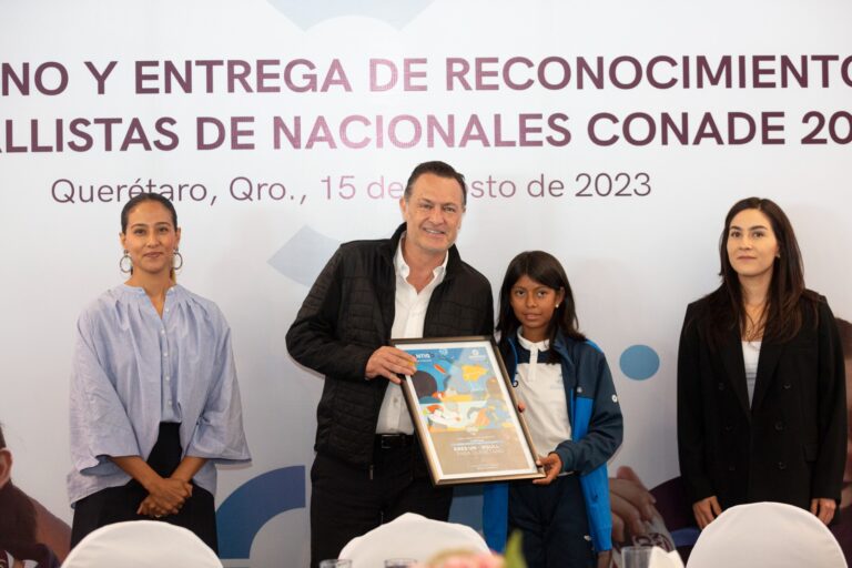 Medallistas queretanos de los Nacionales CONADE recibirán apoyo económico