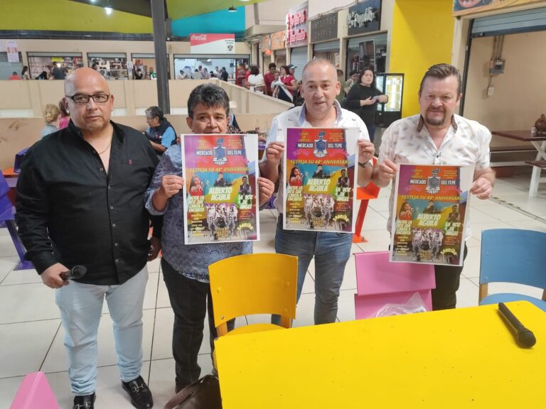 Mercado del Tepe anuncia festejos por su 44 aniversario