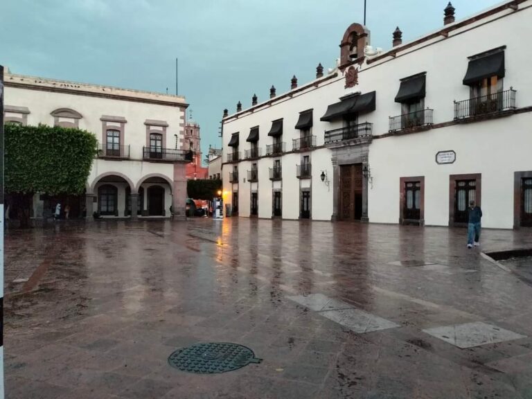 Pronostican lluvias en Querétaro hasta el fin de semana