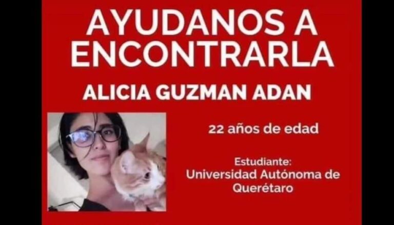No corre riesgo joven desaparecida