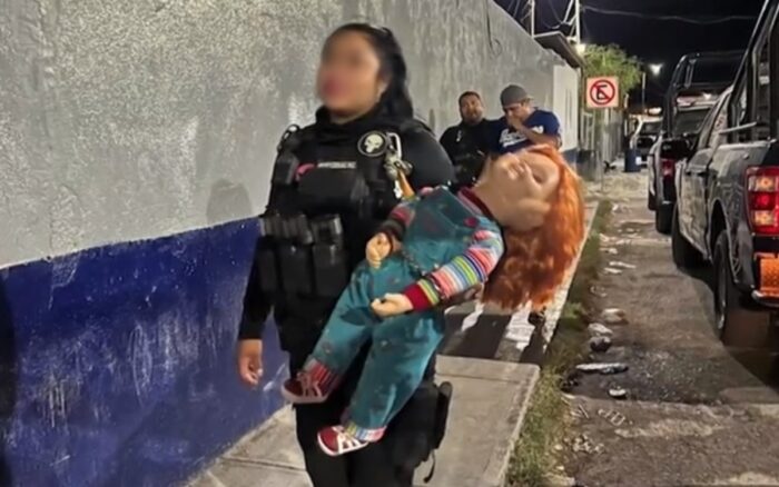 Sólo pasa en México, arrestan a muñeco Chucky en Coahuila